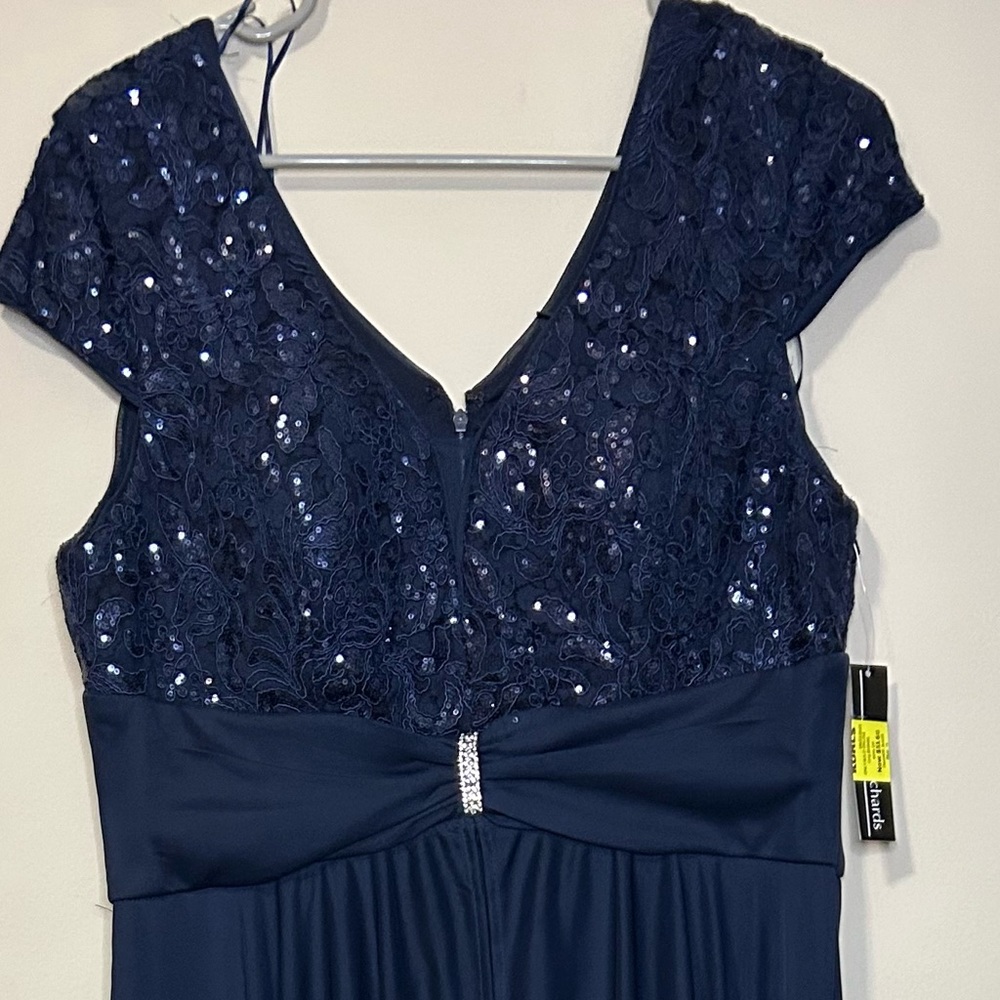 R&M Richards Blue Formal Dress size 14
